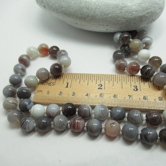Botswana Agate Necklace - Picture 7 of 11